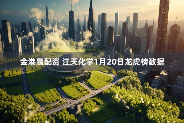 金港赢配资 江天化学1月20日龙虎榜数据